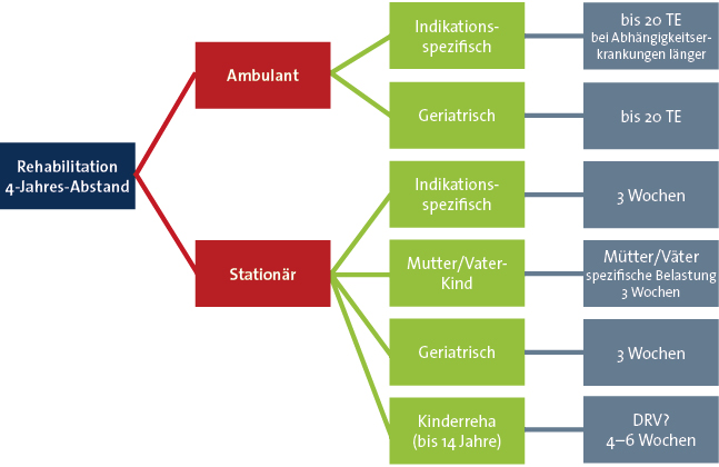 Abb. 3: Rehabilitation 
(Übersicht)