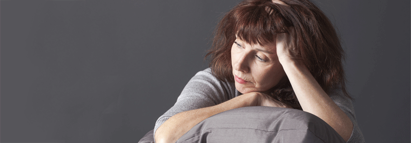 Viele Frauen leiden während ihrer Menopause unter Depressionen.