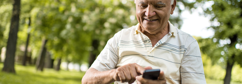 Apps könnten in Zukunft die Therapie von COPD-Patienten begleiten und ihnen zu mehr Bewegung verhelfen.