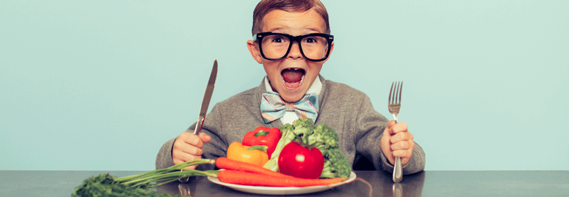Der Nährstoffbedarf von Kindern ist mit veganer Kost kaum zu decken.