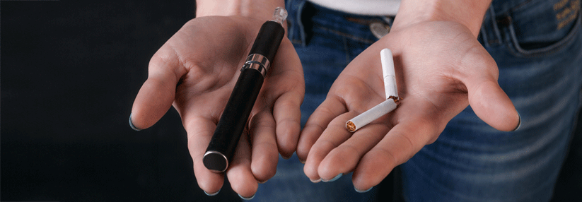 Nikotinpflaster plus E-Zigarette helfen besser beim Rauchverzicht