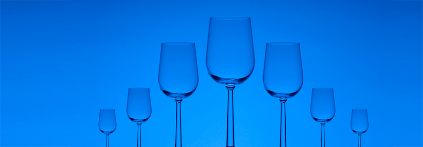 Je größer das Weinglas, desto größer auch der Durst auf Wein.