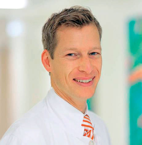 Prof. Dr. Jochen Wedemeyer, Leiter der Klinik für Innere Medizin im Klinikum Robert Koch, Gehrden