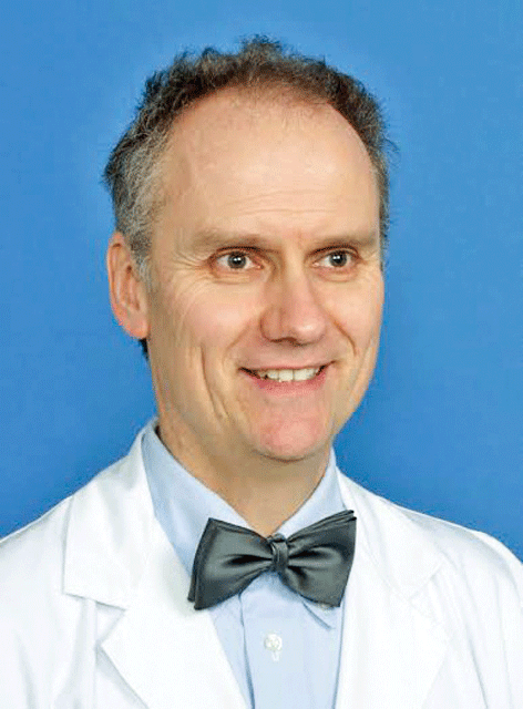 Prof. Dr. Hartmut Bertz, Oberarzt an der Klinik für Onkologie am Universitätsklinikum Freiburg