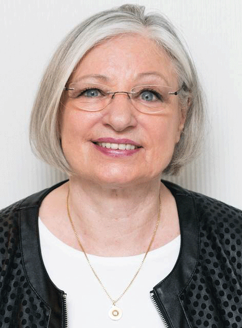 Anita Waldmann, 1. Vorsitzende der Leukämiehilfe Rhein-Main e.V. in Rüsselsheim 