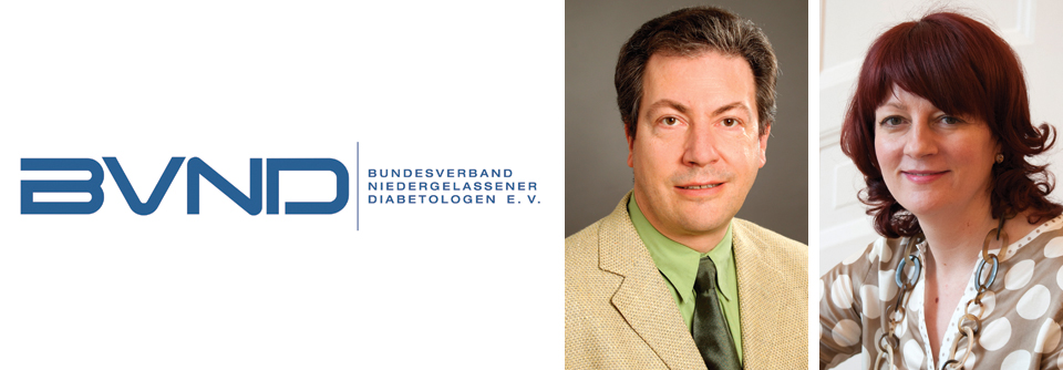Toralf Schwarz ist neuer Vorsitzender des BVND, Dr. Iris Dötsch seine Stellvertreterin.