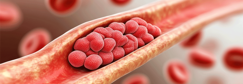 Die Forschenden fanden heraus, dass bei der Pathogenese venöser Thromboembolien (VTE) eine besondere Form aktivierter Thrombozyten, sogenannte prokoagulante Plättchen (PP), eine wichtige Rolle spielt